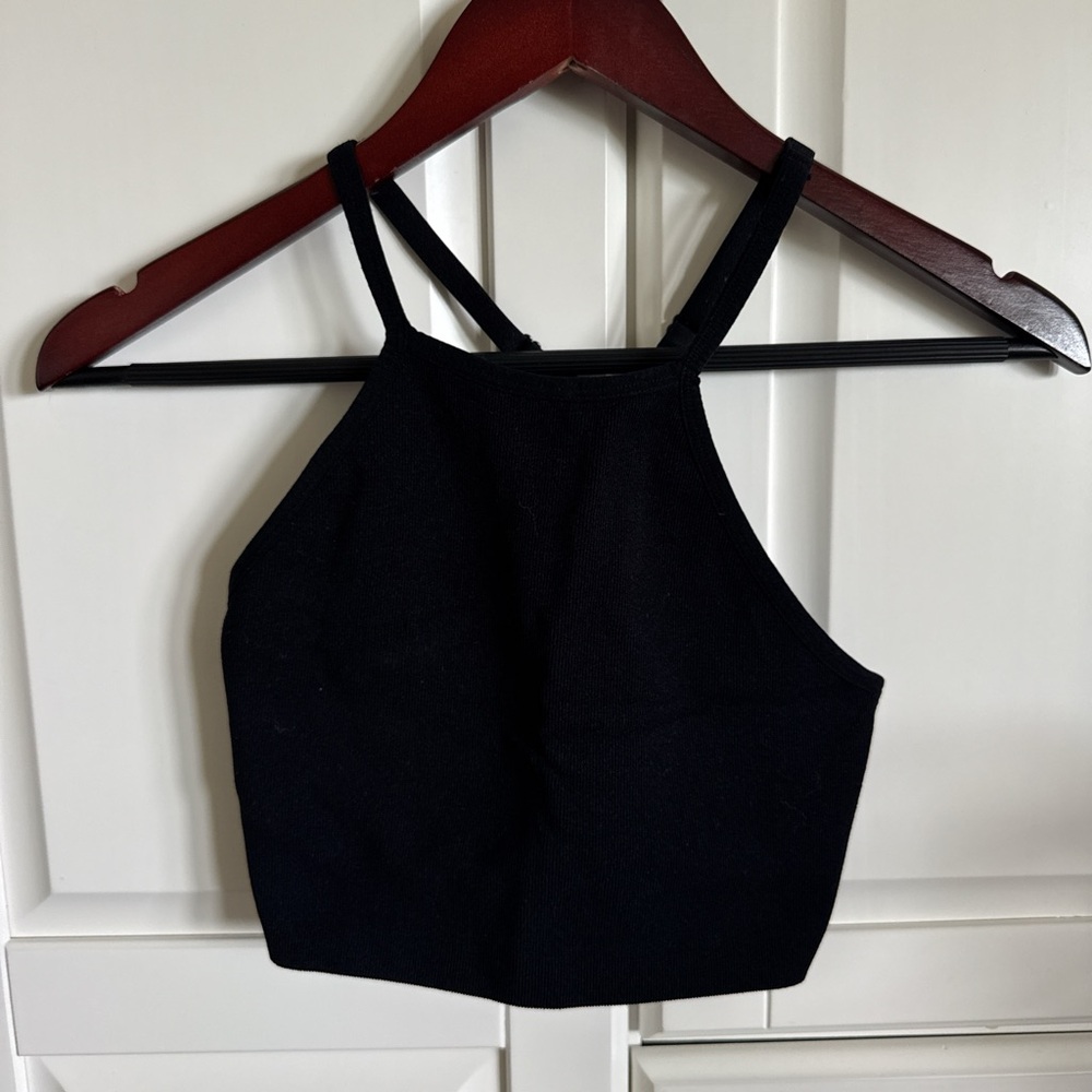 Black Women's Halter Top